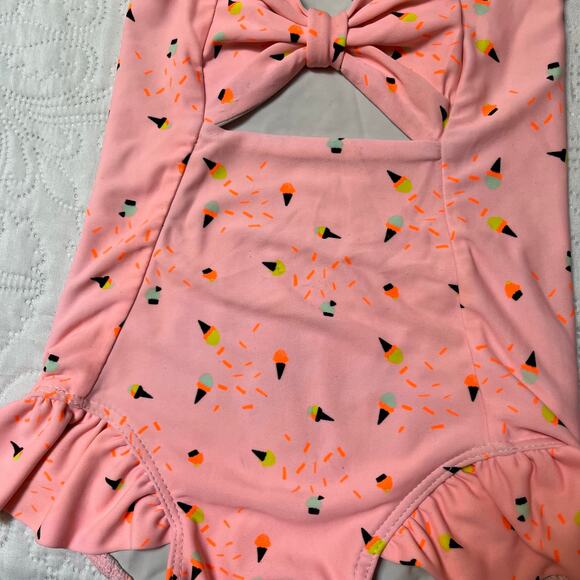 Crew & Lu One Piece Swim Suit Size 2T - Picture 3 of 6
